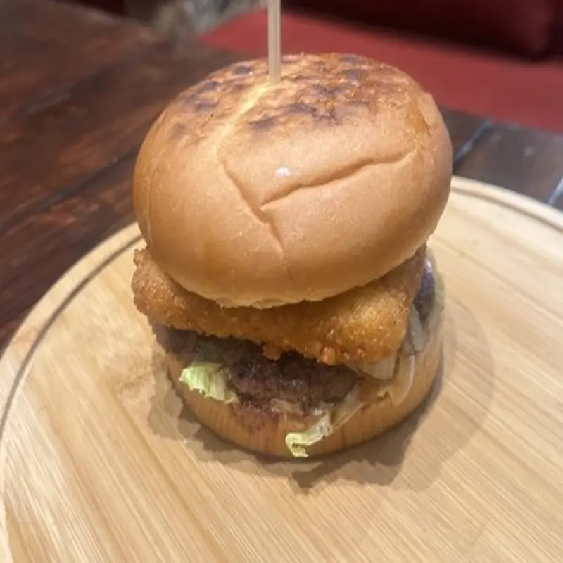 Signature Mozzarella Burger